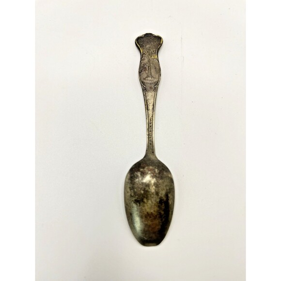 1904 Palace Of Machinery St Louis Exposition Vintage Souvenir Spoon - Picture 2 of 15